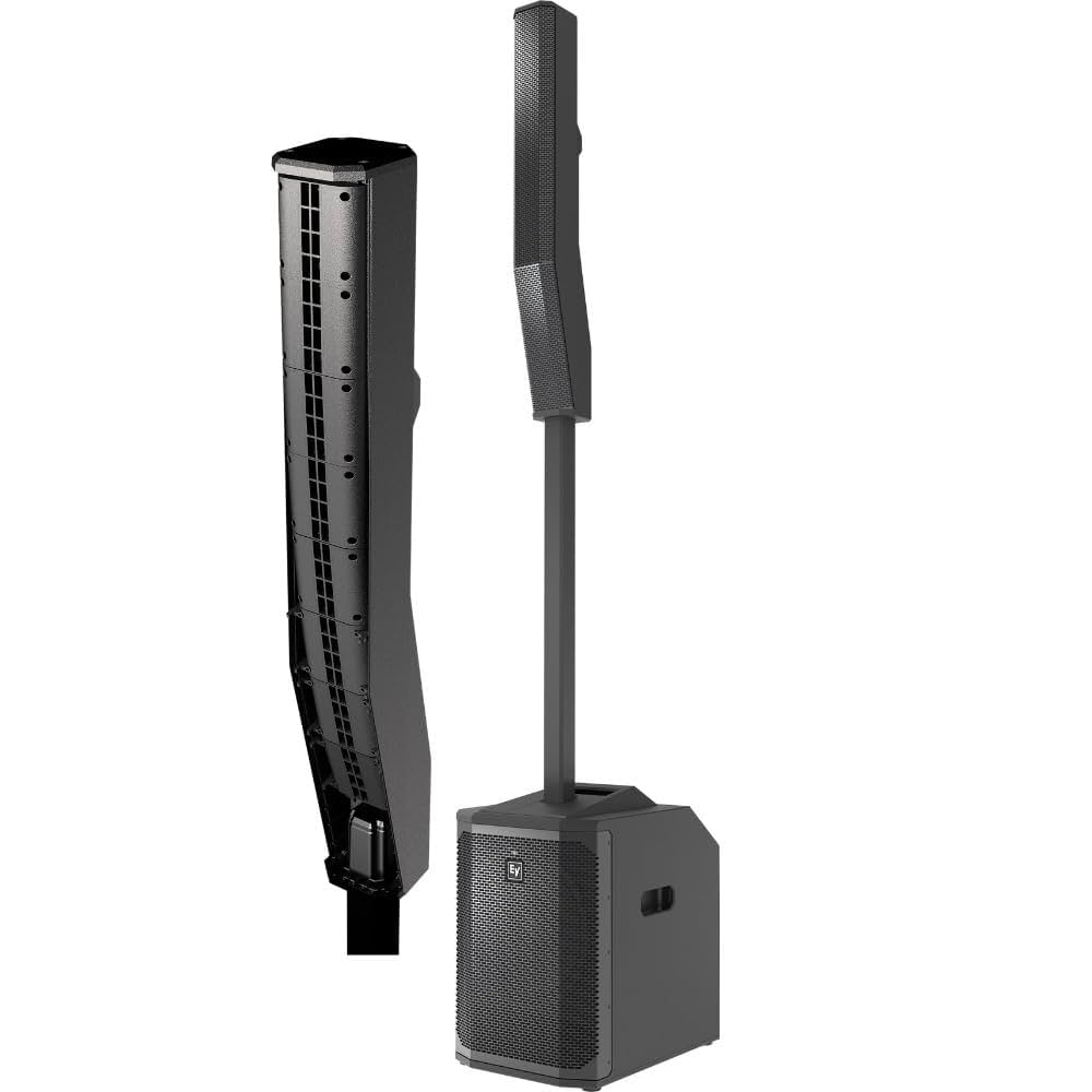 Electro-Voice Evolve 50-KB 8" Portable Column PA System with Bluetooth, Mixer, and KB Stand Adapter | 1200W Peak Power