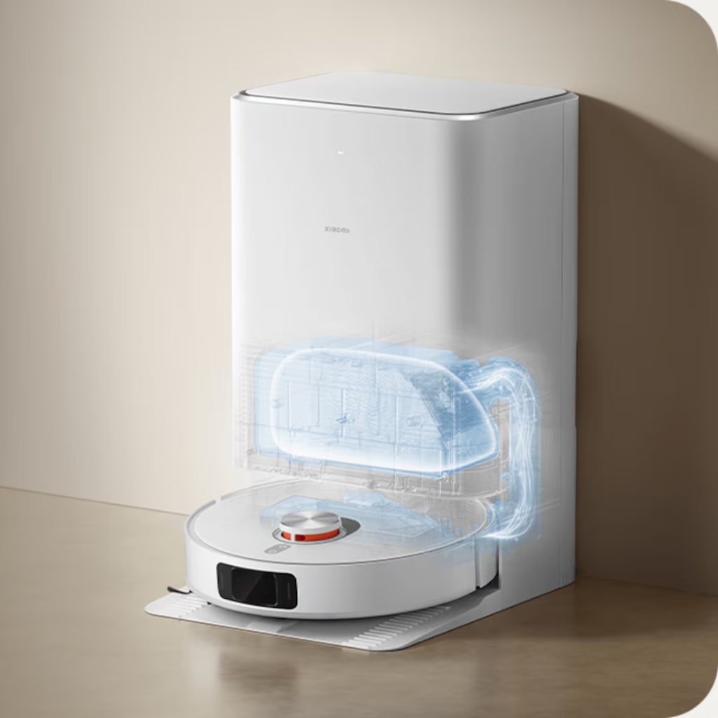 Xiaomi Robot Vacuum X20 Pro - AI-Powered Laser Navigation, 8,000Pa Suction, Auto Mop Lift & Self-Empty Station
