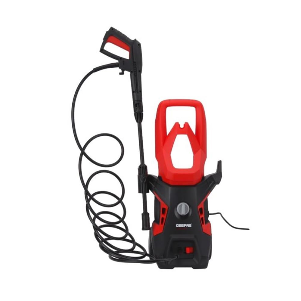 Geepas Toolz 140 Bar High Pressure Washer - GPW1814-240 (1800W, 7L/Min) with Patio Kit & Carbon Brush Motor