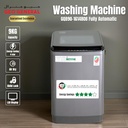 GEO GENERAL 9kg Fully Automatic Top Load Washing Machine (Model GQB90-161480B) with Child Lock, Air Dry & Preset Wash