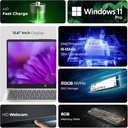 HP Laptop 15-fd0499nia – Intel Core i5-1335U, 15.6" FHD, 8GB RAM, 512GB SSD, Intel Iris Xe, Backlit KB, DOS, Silver
