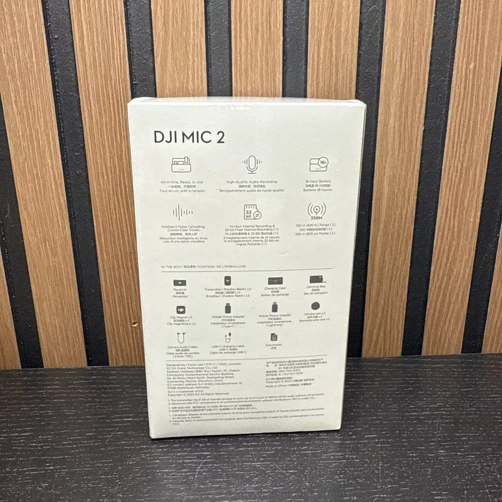 DJI Mic Mini 2 – Compact Wireless Microphone System for Crystal-Clear Audio