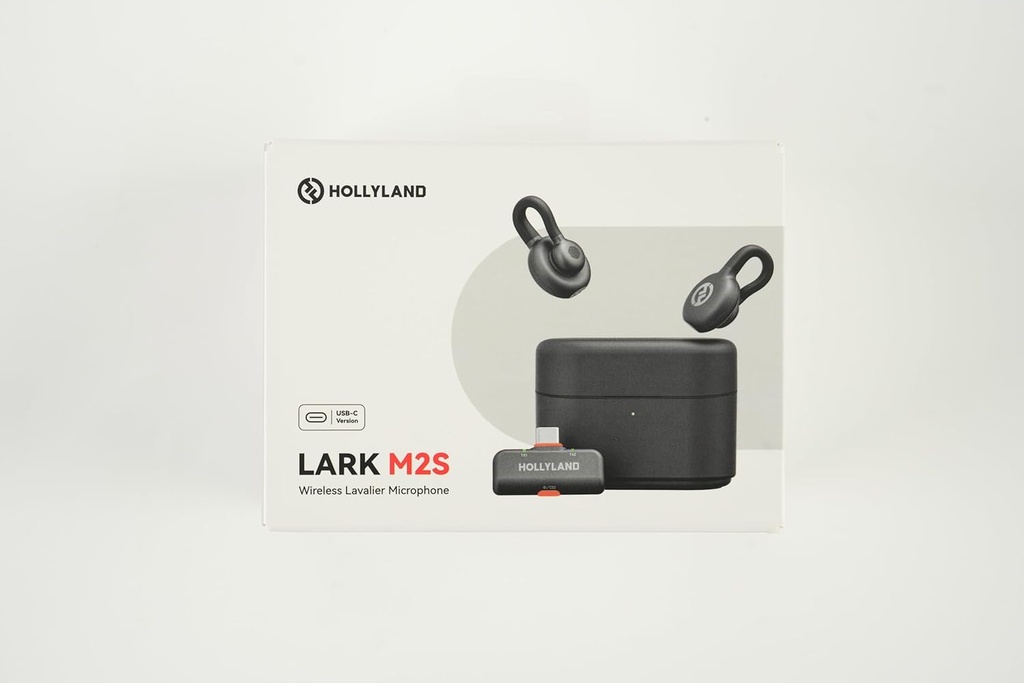 Hollyland Lark M2S – Professional Dual-Person Wireless Microphone System for Crystal-Clear Audio