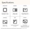 Microsoft Surface Laptop 7 (13.8" Copilot+ PC) – Snapdragon X Elite | 16GB RAM | 512GB SSD | Windows 11 Home | English/Arabic Keyboard | Black – TRA Version