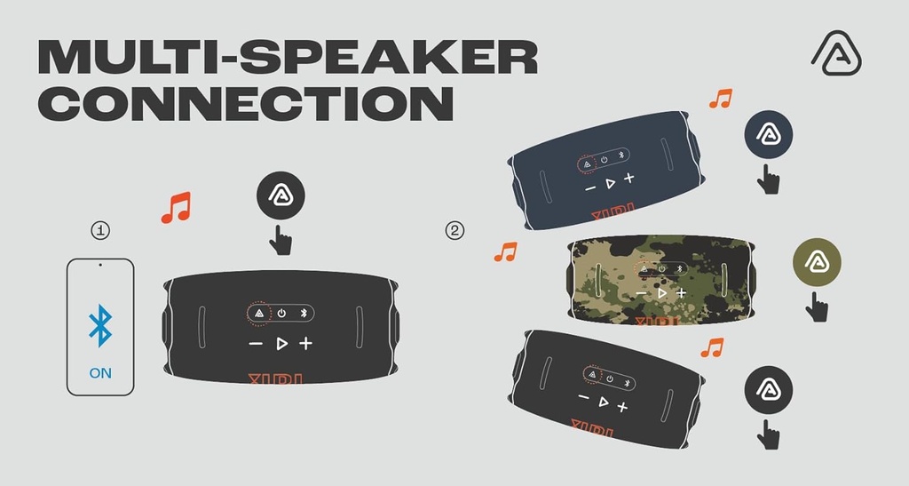 JBL Xtreme 4 Portable Bluetooth Speaker – Pro Sound, IP67 Waterproof, 20H Playtime, Auracast™, Built-in Strap (Blue)