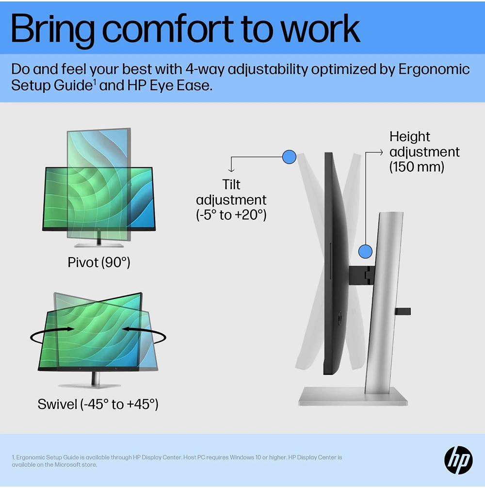  HP E27 G5 27-inch FHD Monitor