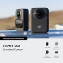 DJI Osmo 360: 4K 360-Degree Stabilized Gimbal Camera for Immersive Content 
