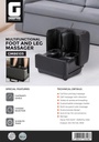 Multifunctional Foot and Leg Massager with Air Pressure, Heat, and Vibration 