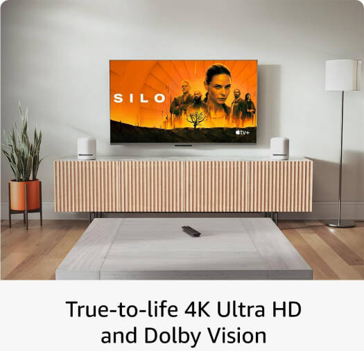 NEW Fire TV Stick 4K Max with Wi-Fi 6E & 16GB Storage | Dolby Vision | Alexa Voice Remote