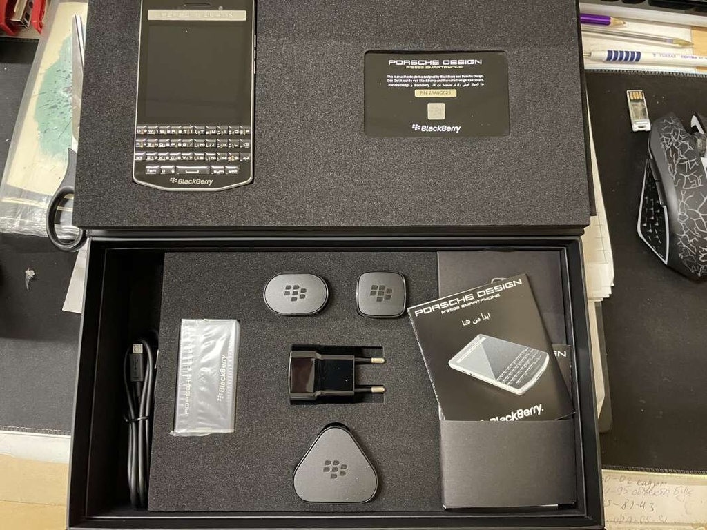 BlackBerry P'9983 Porsche Design with Arabic Keyboard