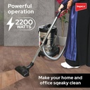 Impex PowerPro VC 4708 Vacuum Cleaner - 2200W, 21L, Durable Metal Body