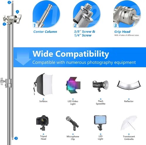 PROMAGE STAINLESS STEEL C-STAND PM-CS360