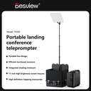 Desview TP200 Teleprompter Portable Landing Teleprompter 17inch 1000nits Screen for Conference Live Video Recording