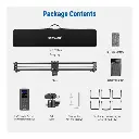 NEEWER ER1 120CM CARBON FIBER MOTORIZED CAMERA SLIDER WITH APP CONTROL & REMOTE