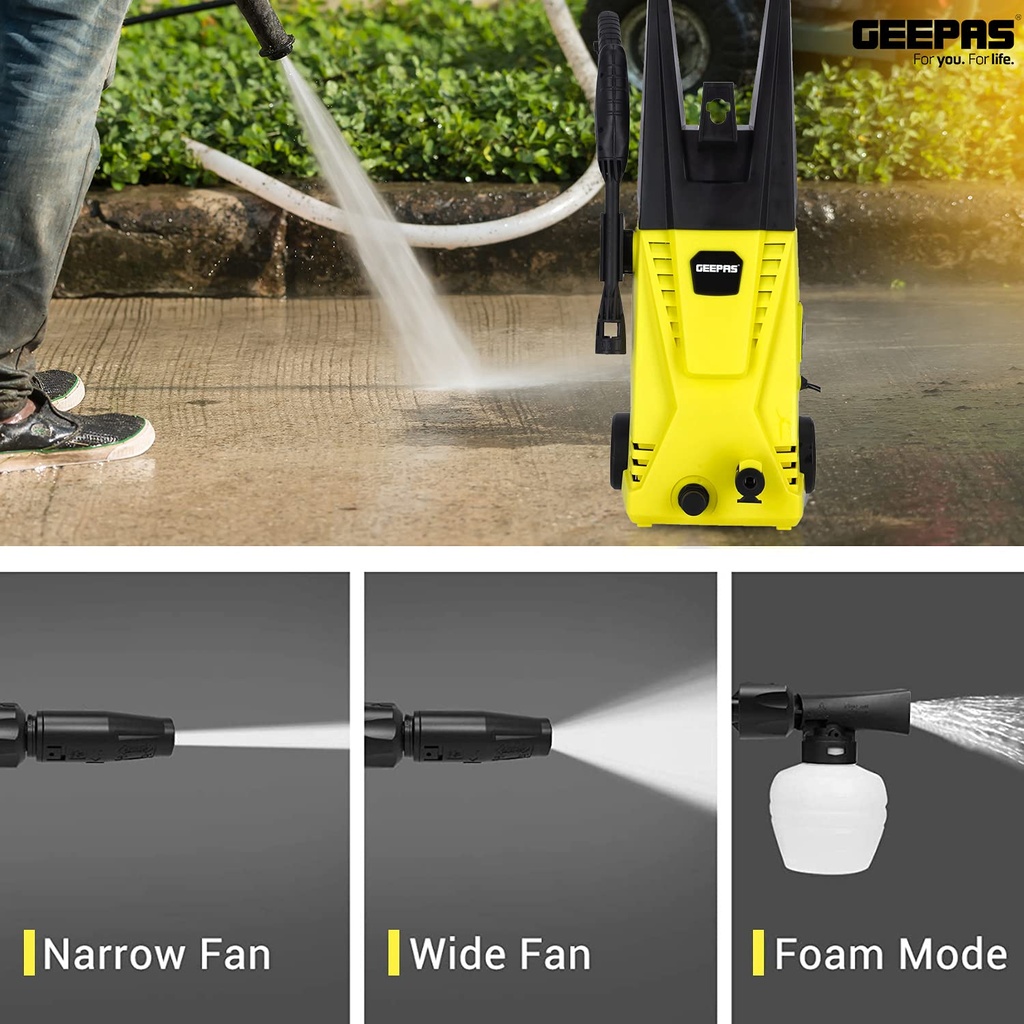 Geepas GCW19027 High Pressure Car Washer (5M)