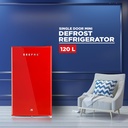 GRF1202RXE RETRO DESIGN PREMIUM MINI FRIDGE 120L
