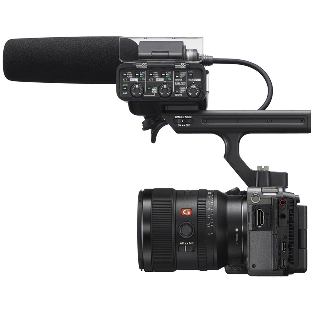 Sony FX3 Full-Frame Cinema Camera – 4K 120p | 10.2MP BSI CMOS | ISO 80-409600 | 15+ Stops Dynamic Range | S-Cinetone | Compact Body | E-Mount | Includes XLR Handle
