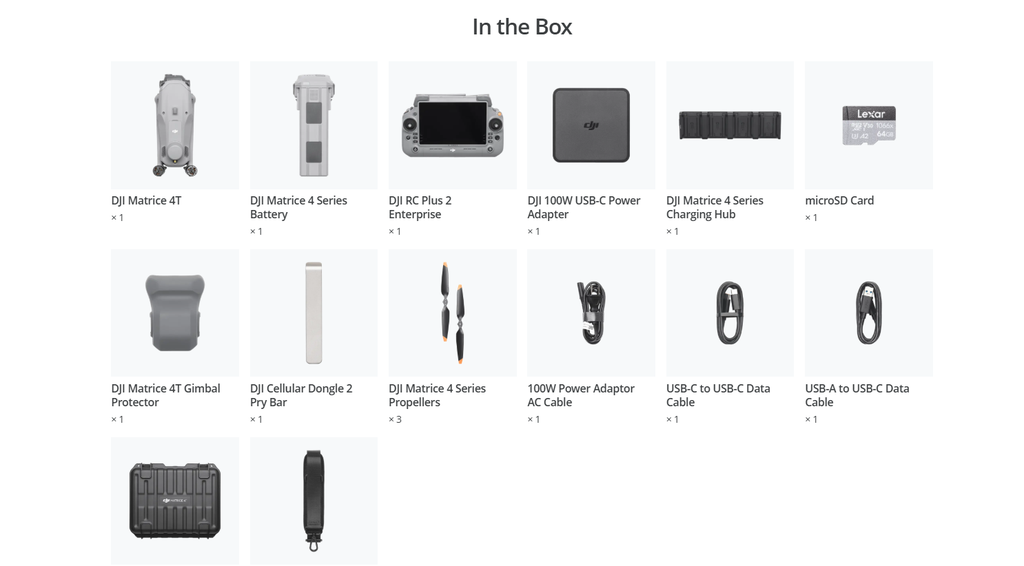NEW: DJI Matrice 4T (Thermal)