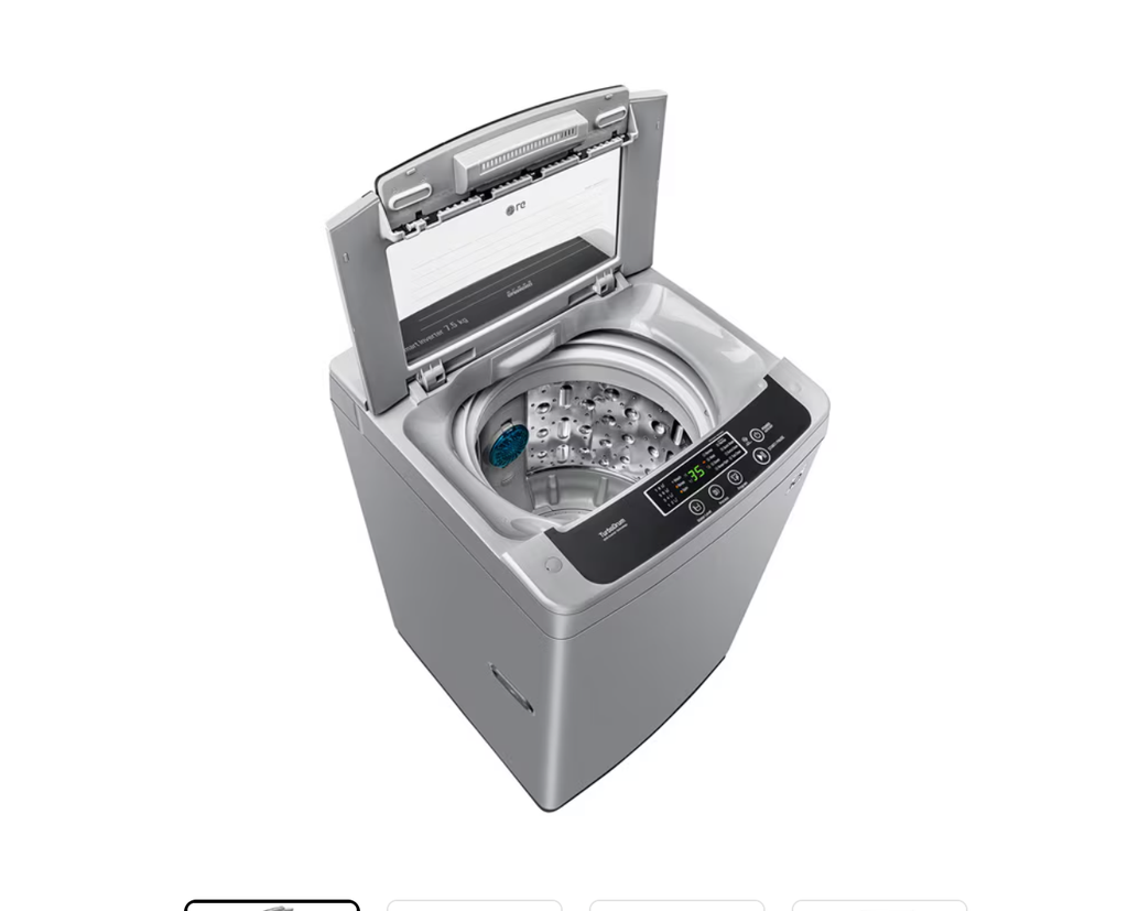 LG 16kg Top Load Washer, Smart Inverter Control T9586NDKVH