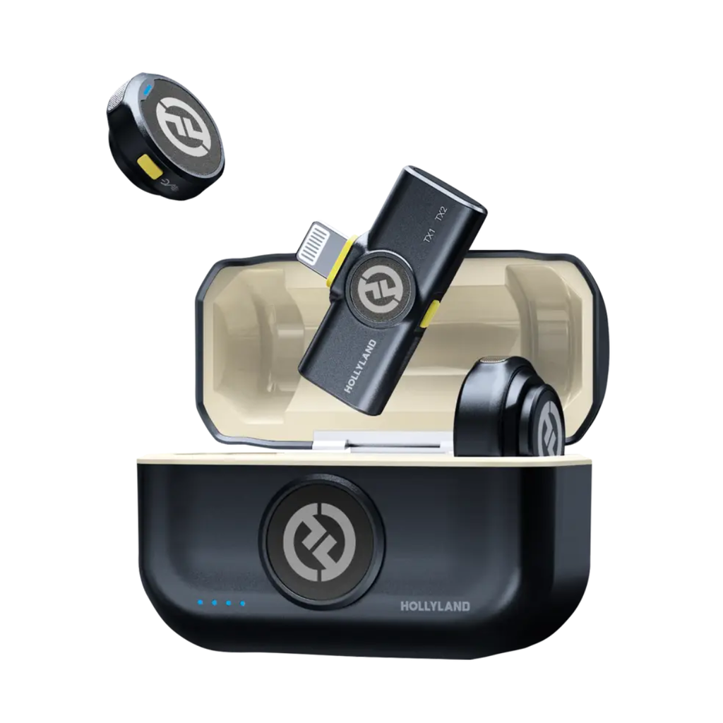 Hollyland Lark M2 Wireless Lavalier Microphone – Professional-Grade Wireless Audio for Content Creators