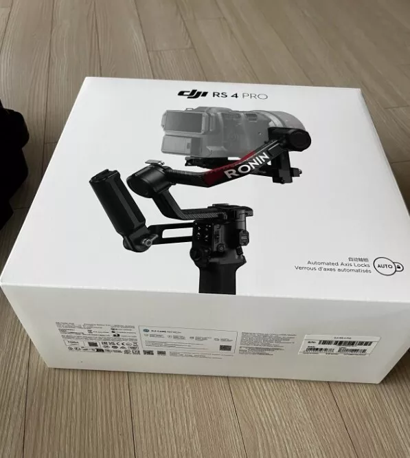 DJI RS 4 Pro – Next-Gen Gimbal Stabilizer with 6.5kg Payload, LiDAR Focus Pro & Ultra-Long Battery Life