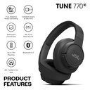 JBL Tune 770NC Wireless Over-Ear Headphones – Active Noise Cancelling, 50Hr Battery, Bluetooth