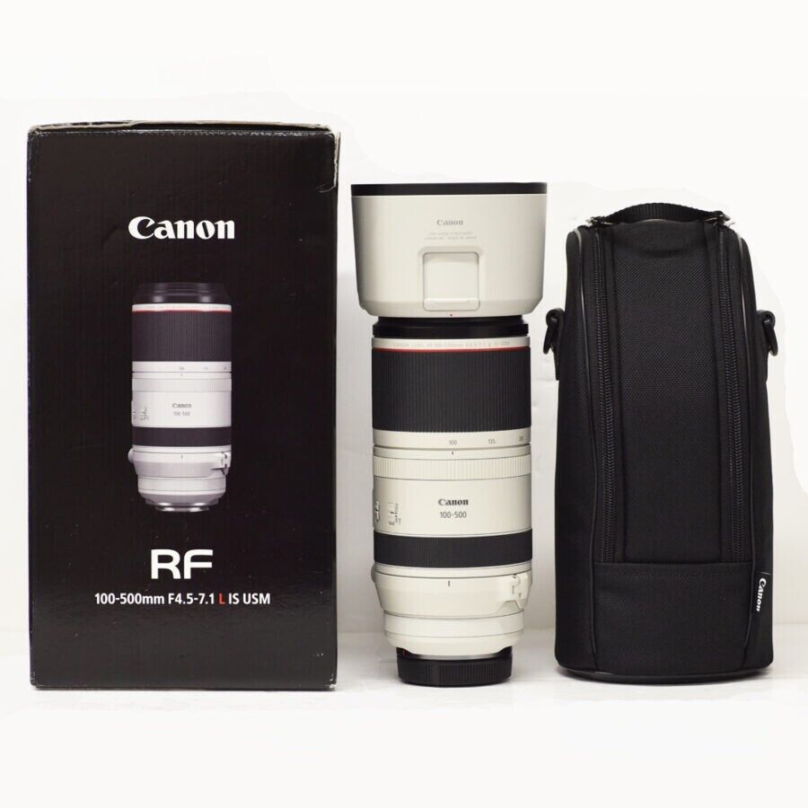 Canon RF 100-500mm f/4.5-7.1 L IS USM Ultra-Fast AF, Weather-Sealed