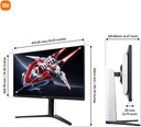 Xiaomi Mini LED Gaming Monitor G Pro 27i – 27" E-sports Flagship | 180Hz | HDR1000 | 1152-Zone Mini LED | FreeSync | 1ms Response | RGB Ambient Light