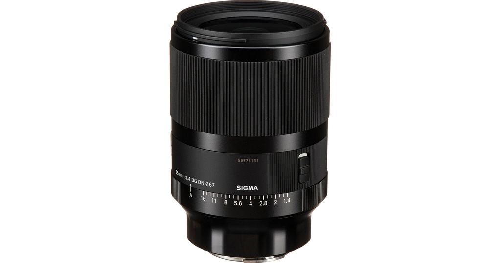 Sigma 35mm f/1.4 DG DN Art Lens for Sony E-Mount | Ultra-Fast Prime | f/1.4 Aperture | Weather-Sealed | High-Speed AF | Compact & Lightweight
