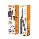 PLOKAMA A7 AI Face Tracking Tripod – Smart Gesture Control, 360° Rotating Selfie Stick & Adjustable Stand for iPhone & Android