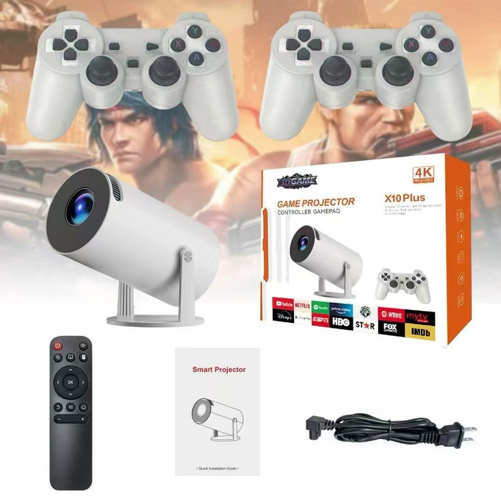 Geek Space X10 Plus: 4K 3D Laser Gaming Projector 