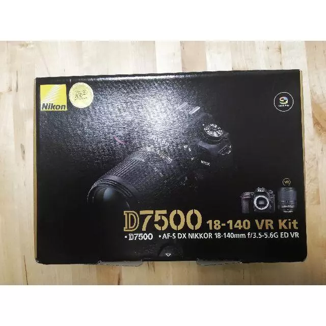 Nikon D7500 DSLR Camera with AF-S DX NIKKOR 18-140mm f/3.5-5.6G ED VR Lens Kit | 20.9MP, 4K UHD, 8fps, Weather-Sealed