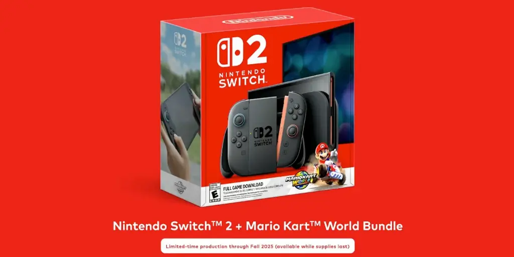 Nintendo Switch 2 Mario Kart World Bundle