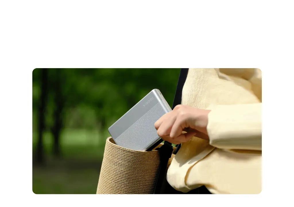Xiaomi Portable Photo Printer 1S - Pocket-Sized Instant Dye-Sublimation Photo Printer w/ App Editing & Rechargeable Battery