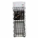 GEO GENERAL GSM-20LB Hot & Cold Water Dispenser with Compressor Cooling | 2 Taps + Storage Cabinet | 550W Heating / 90W Cooling | Stainless Steel