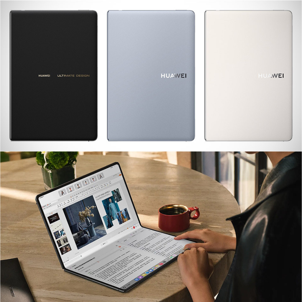 Huawei MateBook Fold Ultimate Design: 13.2" Foldable OLED, 32GB RAM + 2TB, Intel Core Ultra