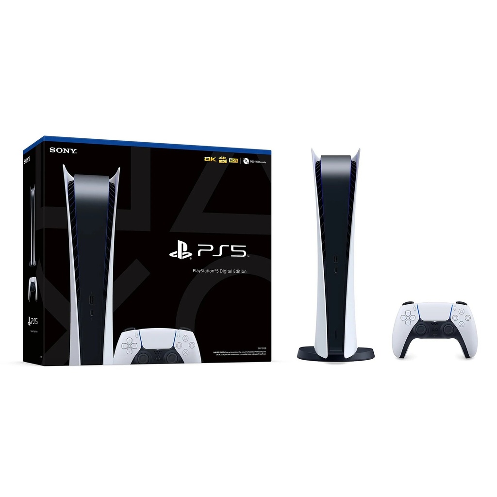 PlayStation 5 Digital Edition Console with Controller
