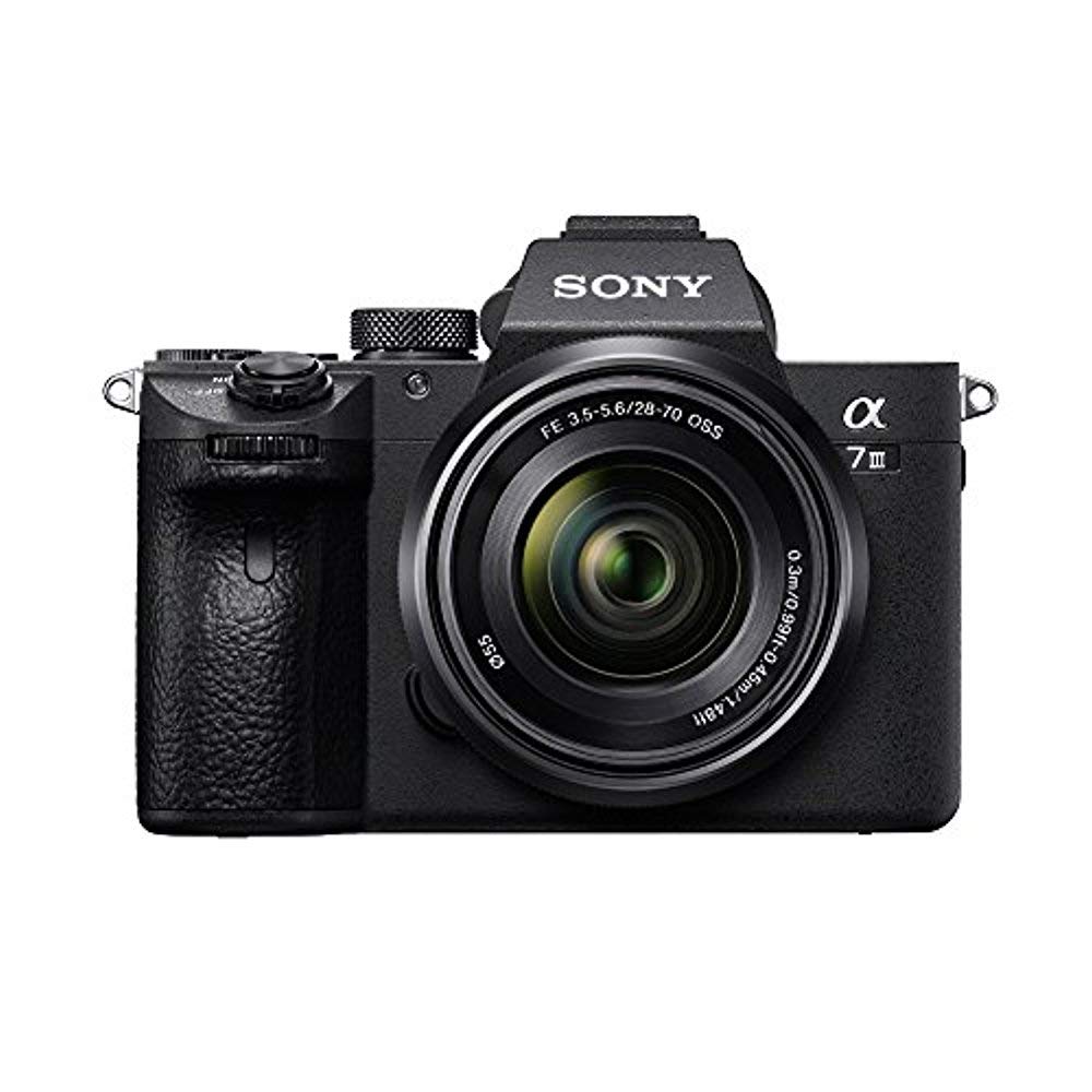 Sony Alpha 7 III Full-Frame Mirrorless Camera (Body Only) – 24.2MP | 4K HDR | 693-Point AF | 10fps | 5-Axis Stabilization | Weather-Sealed | E-Mount | ILCE-7M3