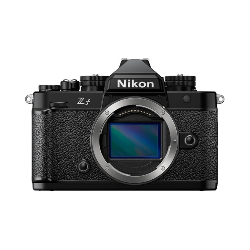 Nikon Z f Mirrorless Digital Camera Body Only - Full-Frame Retro Design with Advanced Tech 