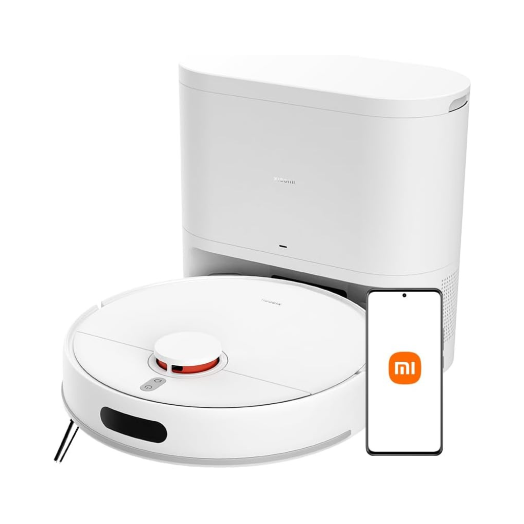 Xiaomi Robot Vacuum H40 | 10000Pa Suction | LDS Laser Navigation | Self-Emptying Base | 180min Runtime | App & Voice Control 