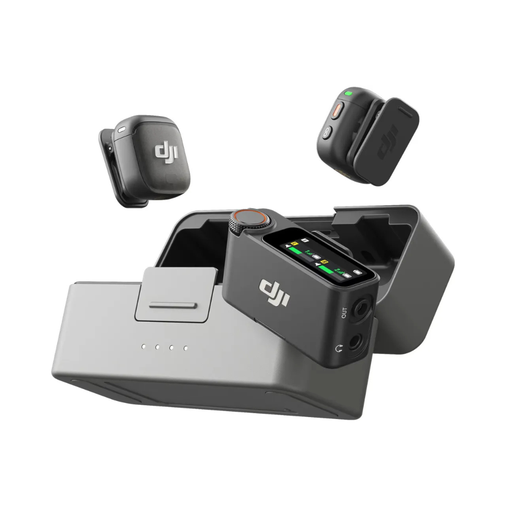 DJI Mic 3 - Pro-Grade Wireless Microphone System for Creators