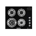 Geepas Glass Gas Hob GK4410Q – 4 Burner | Auto Ignition | Extra Hard BAM Glass