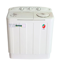 GEO GENERAL 7kg Twin Tub Semi-Automatic Washing Machine (WM GBP70-1365P) – 5kg Spin | 4★ Water Efficiency | 220-240V