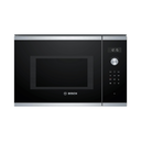 Bosch Serie | 6 Built-in Microwave Oven (BEL554MS0M) – 900W Microwave + 1200W Grill, 25L Stainless Steel, LED Display, Sensor Door, 5 Power Levels