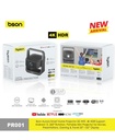 Bson Aurora Smart Home Projector – 4K HDR, 5G WiFi, Android 13, 360° Rotation, Portable Mini Projector for Movies, Gaming & Travel (50"–150" Display)