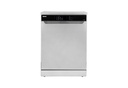 Geepas CDW1584SV Free Standing Dishwasher – 15 Place Settings | 8 Programs | Steam Wash & Child Lock